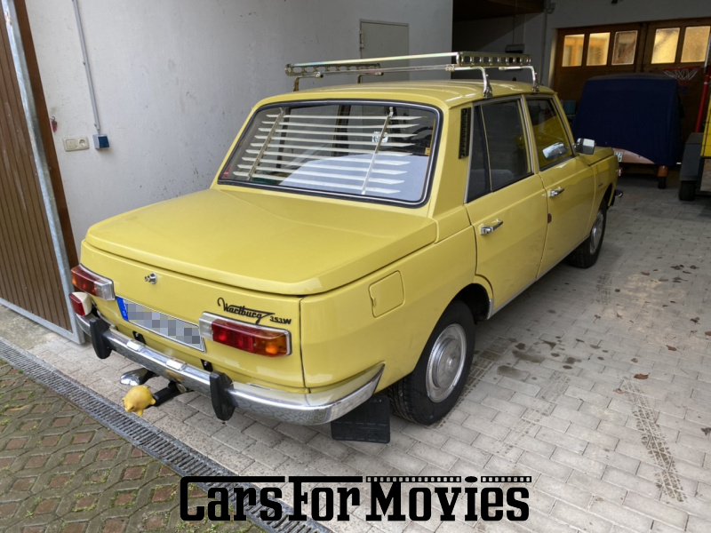 CarsForMovies | Wartburg 353 W Deluxe  1978 DDR Gelb Braun Zivilfahrzeug DDR Fahrzeug allgemein Thüringen 5377 Oldtimer Ostblock Wartburg Knight Limousine